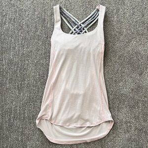 Lulu Lemon tank with Built-in-Bra